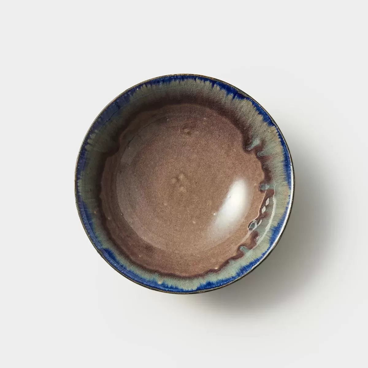 【信楽焼】信楽四季彩陶 －春分　そり鉢　弥生（やよい） φ22cm